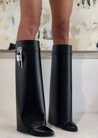 Botas de Tacón Oculto para Mujer con Diseño Minimalista | Ideal para Ocasiones Especiales