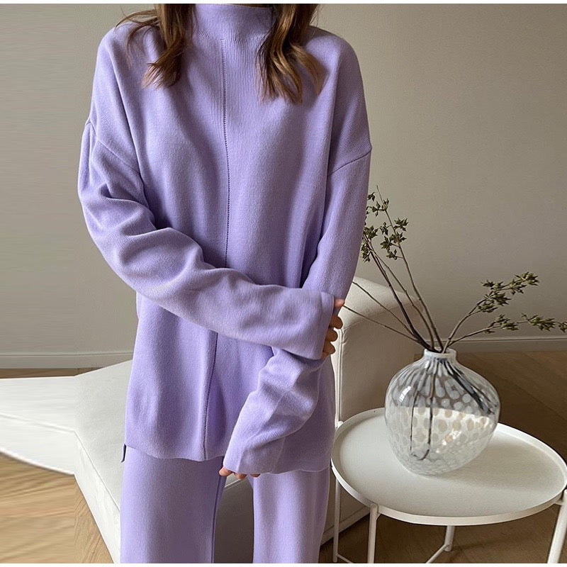 Conjunto de Dos Piezas con Corte Holgado para Mujeres | Ideal para Todas las Estaciones