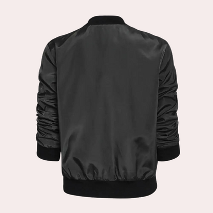 Chaqueta Ligera con Cremallera Frontal y Cuello Corto para Mujer | Ideal para Días Frescos de Verano