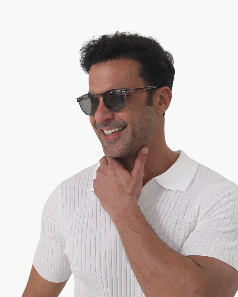 Gafas de Sol con Forma Redonda para Hombres | Ideal para Uso Diario