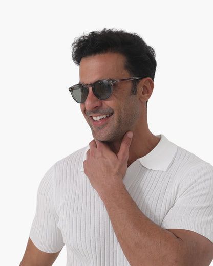 Gafas de Sol con Forma Redonda para Hombres | Ideal para Uso Diario