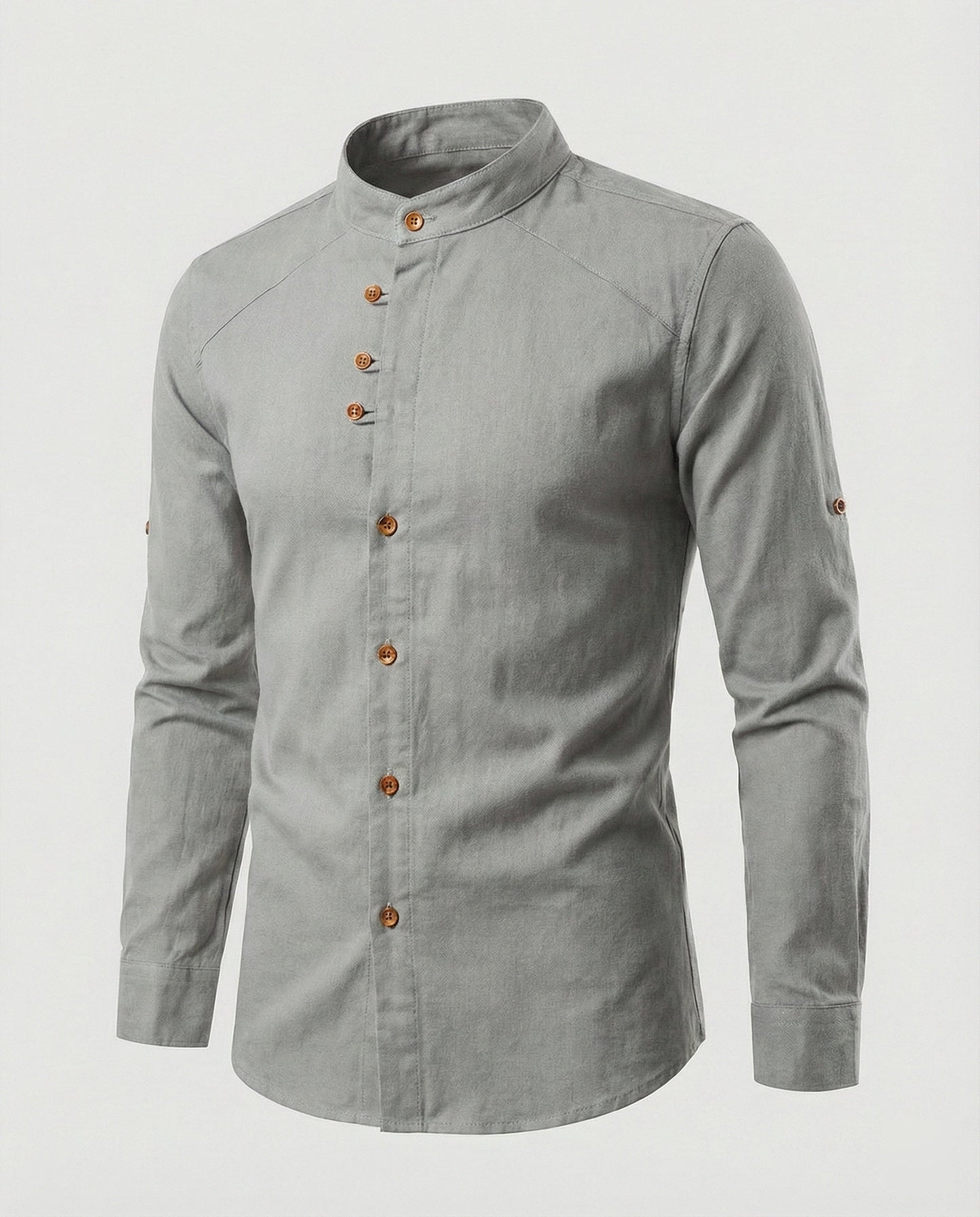 Camisa de Manga Larga Slim para Hombres | Ideal para Uso Diario y Formal