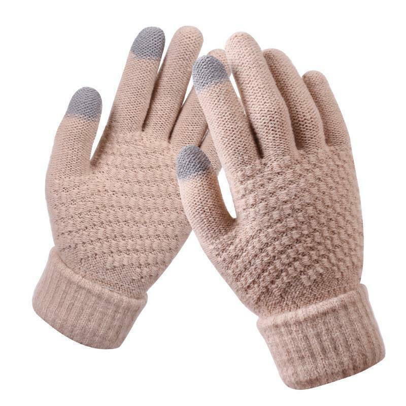 Guantes Con Motivo Texturizado Para Adultos | Ideal Para Invierno
