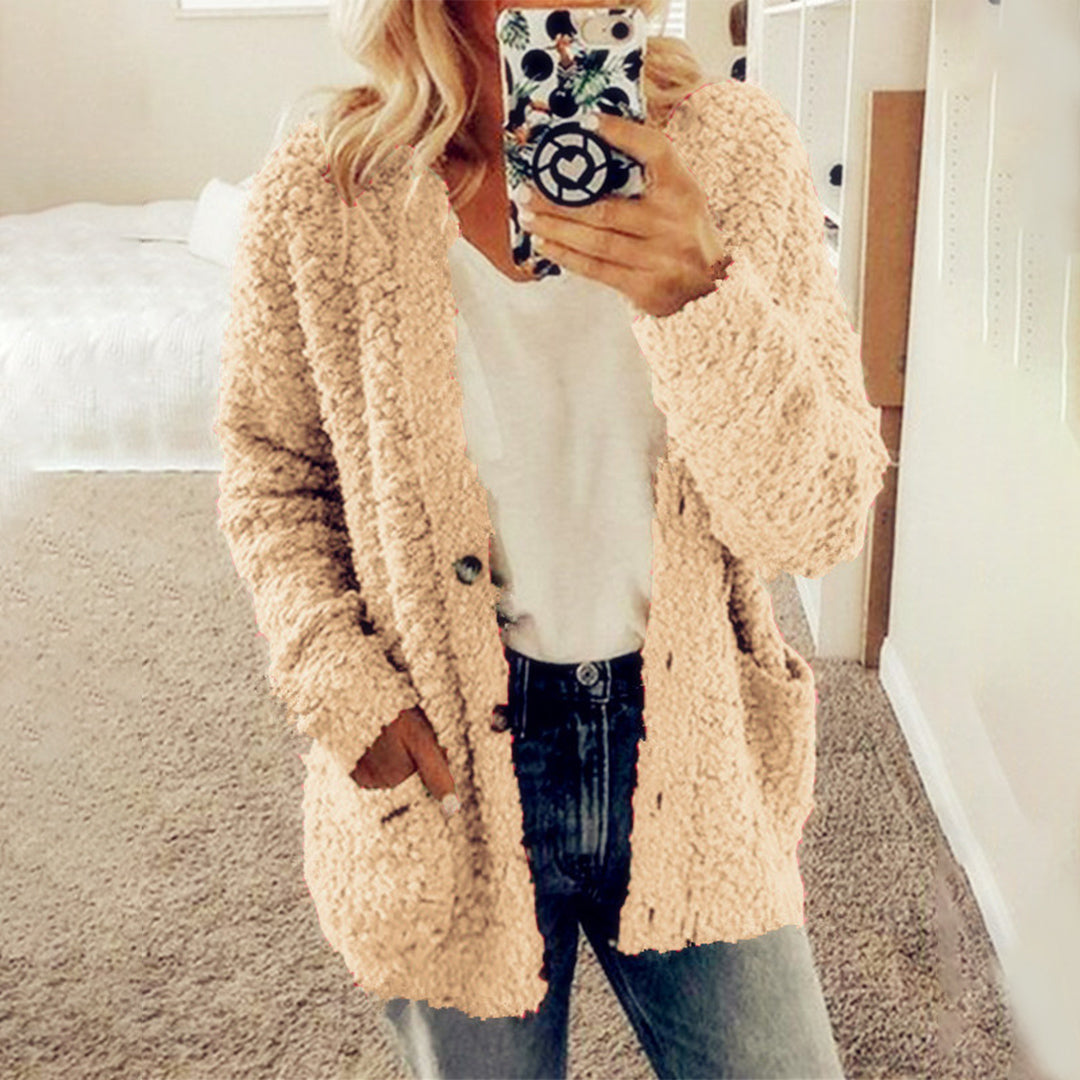 Chaqueta con Cremallera y Cuello Alto para Mujer | Ideal para Primavera y Otoño