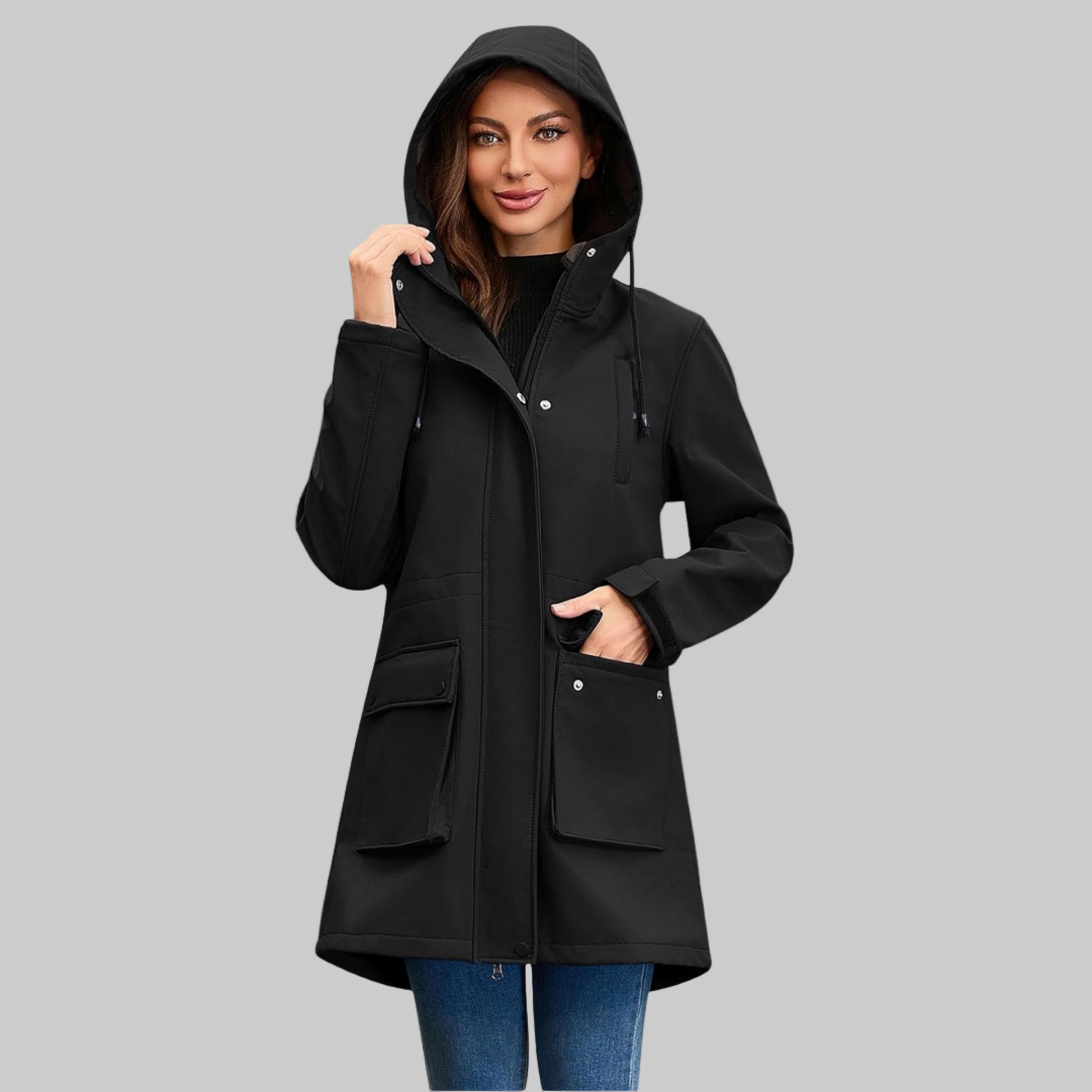 Chaqueta Con Capucha Para Mujer | Ideal Para Días De Clima Variable