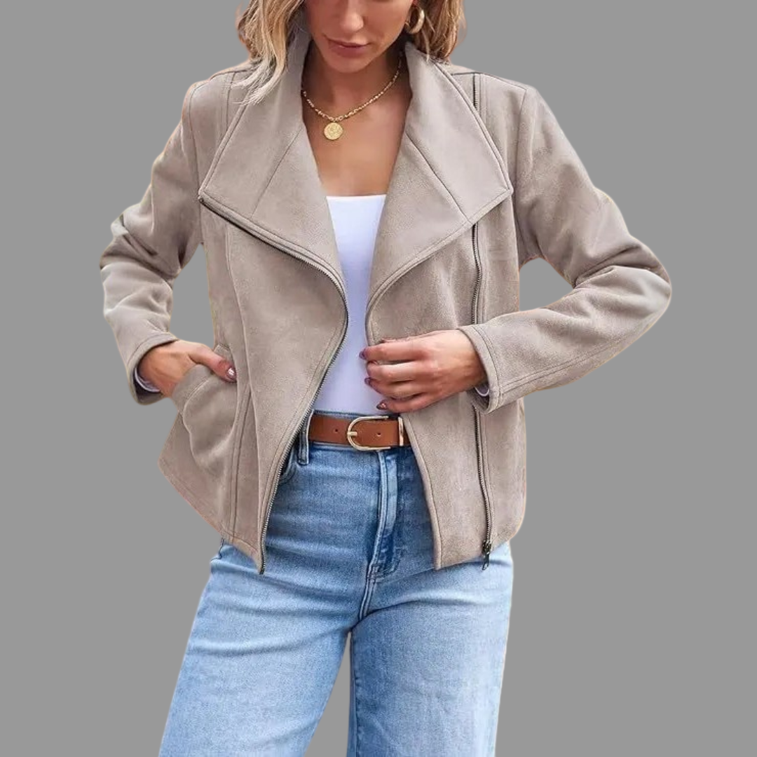 Chaqueta Con Corte Ajustado Para Mujer | Ideal Para Uso Versátil