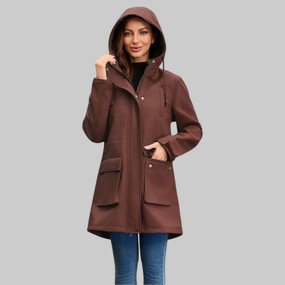 Chaqueta Con Capucha Para Mujer | Ideal Para Días De Clima Variable
