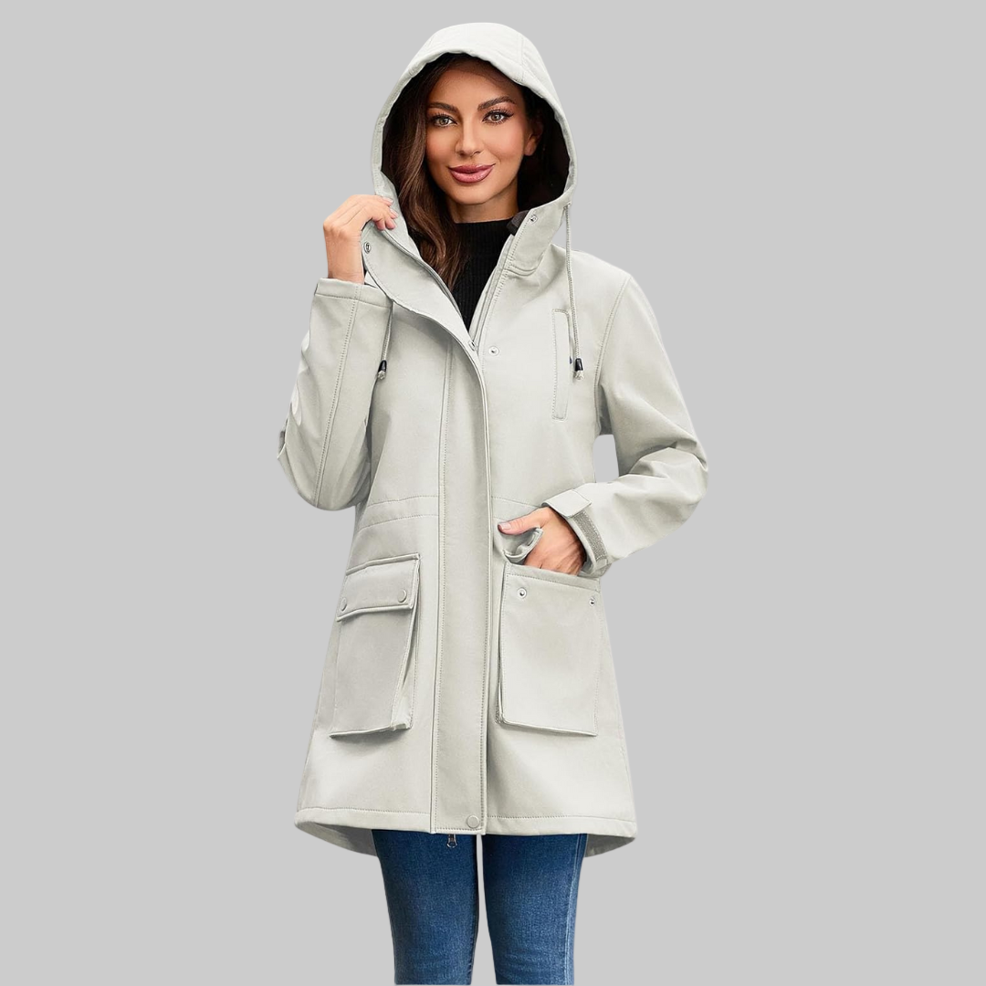 Chaqueta Con Capucha Para Mujer | Ideal Para Días De Clima Variable