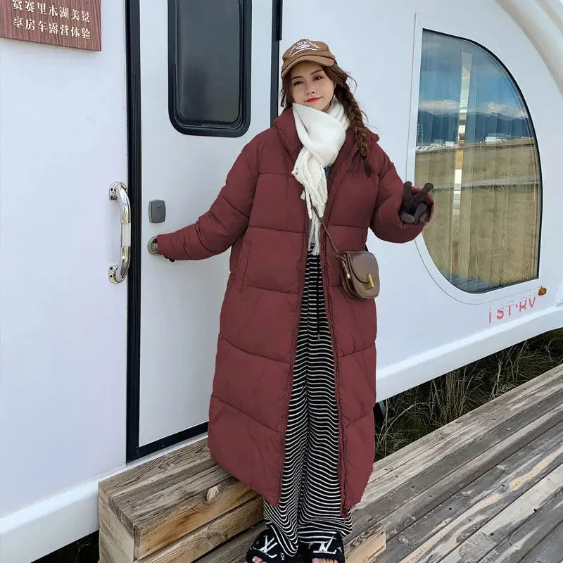 Abrigo de Invierno con Corte Recto para Mujer | Ideal para Temporada Fría