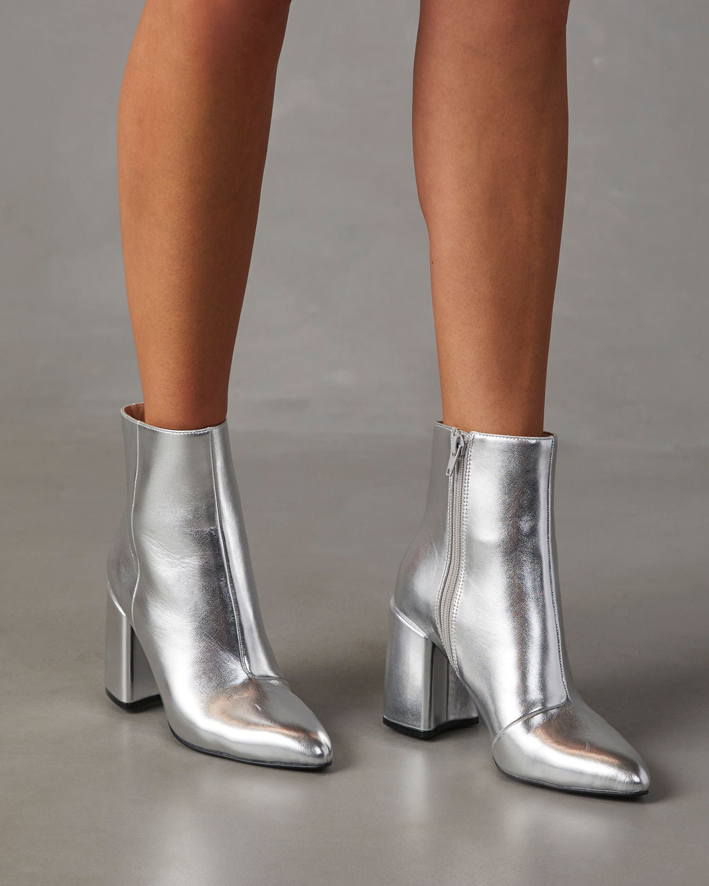 Botines Con Cierre Frontal y Tacón Bajo Para Mujer | Ideal Para Uso Diario en Ciudad