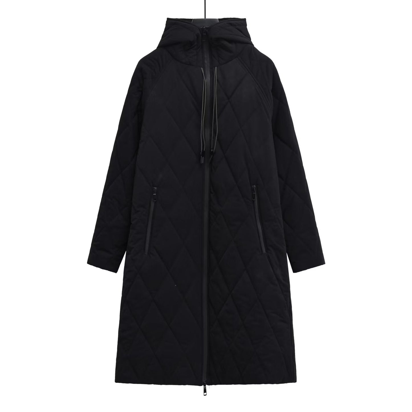 Parka Larga con Capucha Integrada para Mujer | Ideal para Invierno