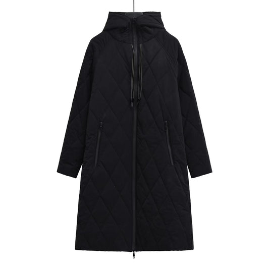 Parka Larga con Capucha Integrada para Mujer | Ideal para Invierno