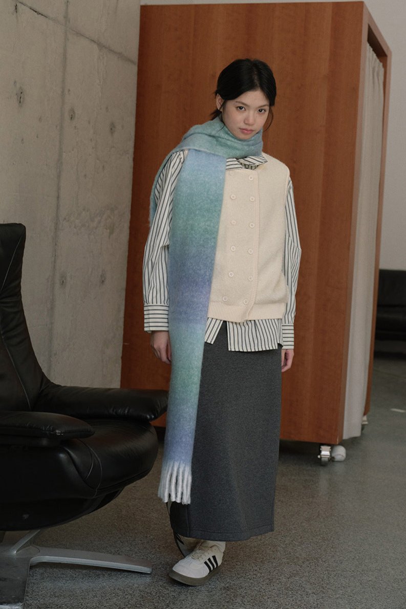 Bufanda Con Diseño Degradado Para Adultos | Ideal Para Uso Casual Y Viajes