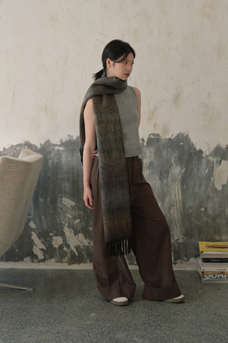 Bufanda Con Diseño Degradado Para Adultos | Ideal Para Uso Casual Y Viajes