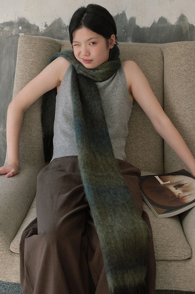 Bufanda Con Diseño Degradado Para Adultos | Ideal Para Uso Casual Y Viajes