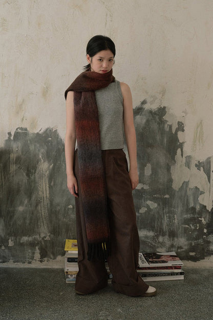 Bufanda Con Diseño Degradado Para Adultos | Ideal Para Uso Casual Y Viajes