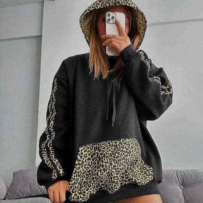 Sudadera con Capucha y Detalle de Estampado para Mujer | Ideal para Uso Diario o Actividades Informales