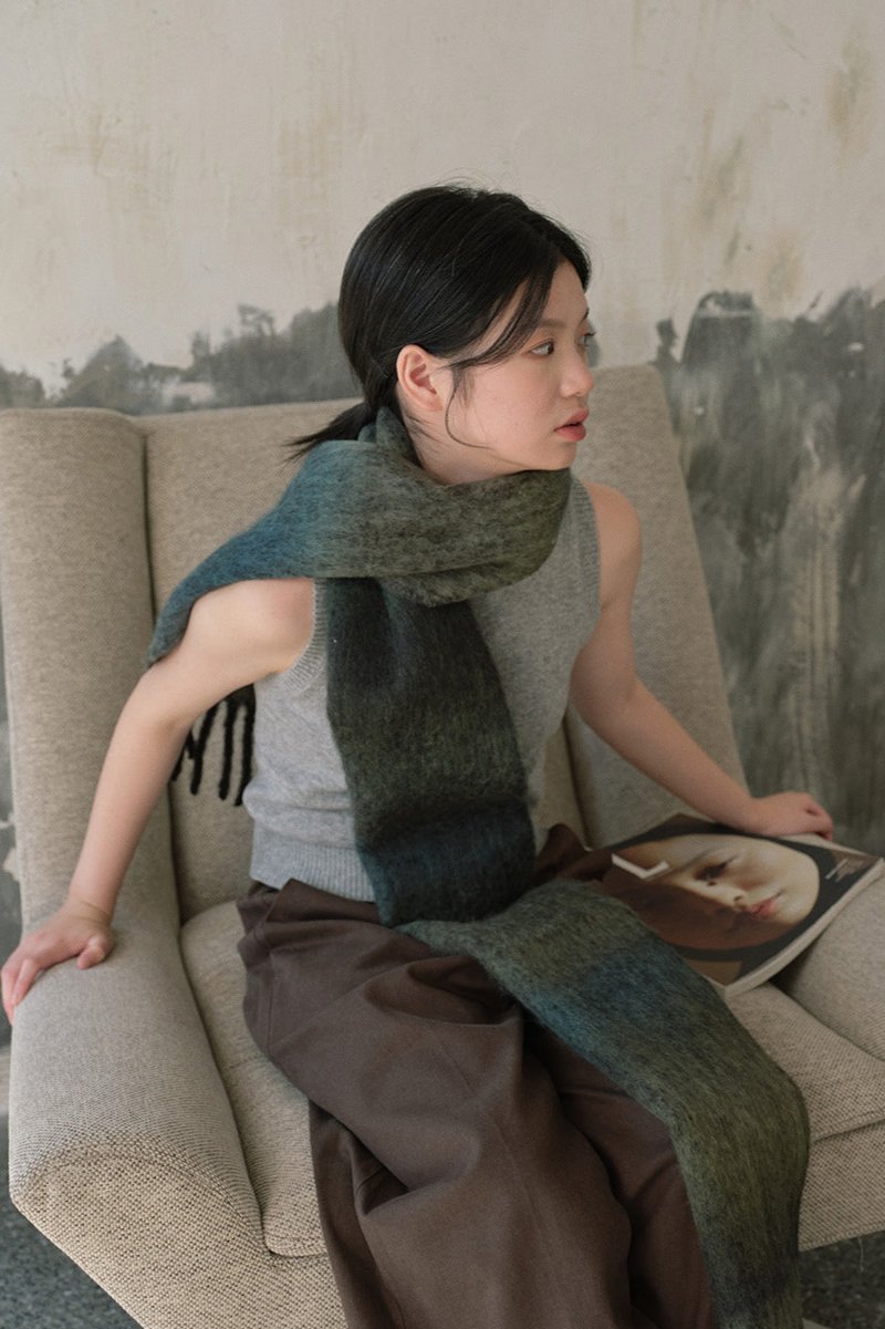 Bufanda Con Diseño Degradado Para Adultos | Ideal Para Uso Casual Y Viajes