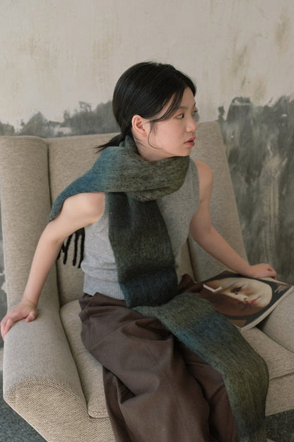 Bufanda Con Diseño Degradado Para Adultos | Ideal Para Uso Casual Y Viajes