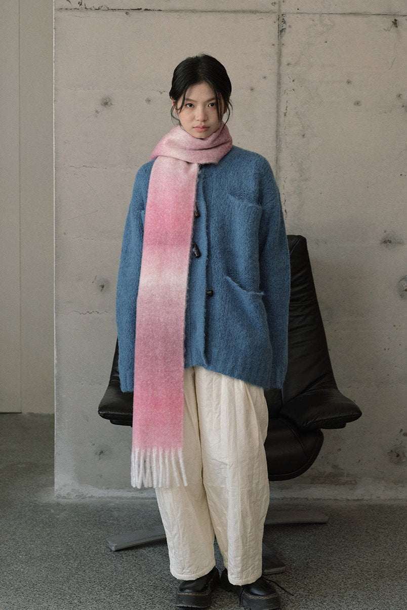 Bufanda Con Diseño Degradado Para Adultos | Ideal Para Uso Casual Y Viajes