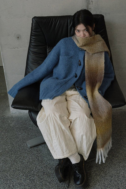 Bufanda Con Diseño Degradado Para Adultos | Ideal Para Uso Casual Y Viajes