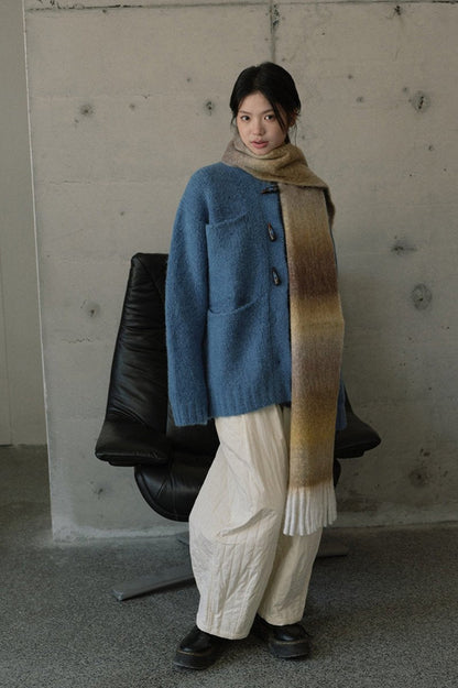 Bufanda Con Diseño Degradado Para Adultos | Ideal Para Uso Casual Y Viajes