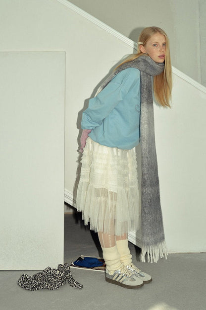 Bufanda Con Diseño Degradado Para Adultos | Ideal Para Uso Casual Y Viajes