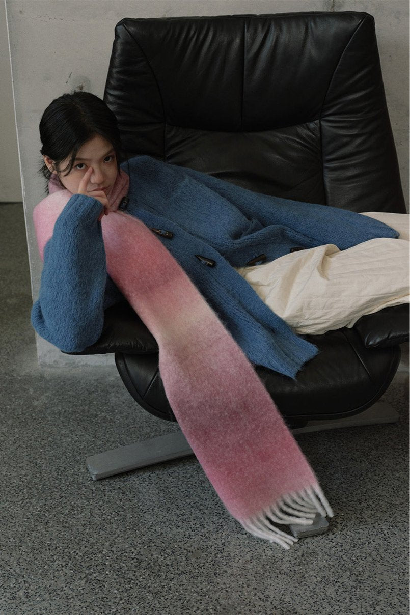 Bufanda Con Diseño Degradado Para Adultos | Ideal Para Uso Casual Y Viajes