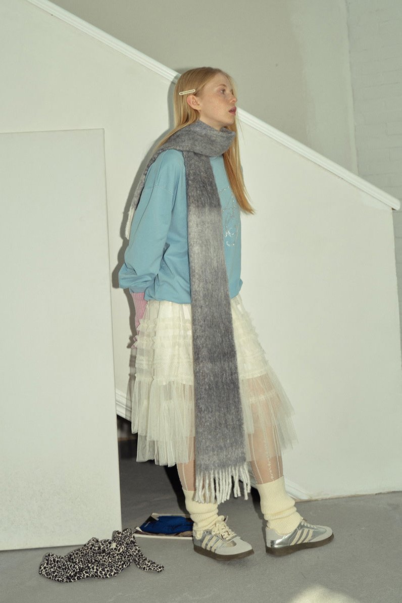 Bufanda Con Diseño Degradado Para Adultos | Ideal Para Uso Casual Y Viajes