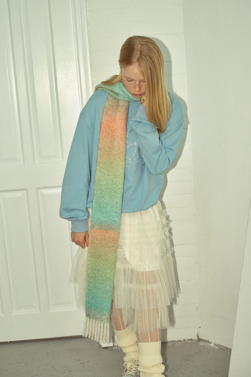 Bufanda Con Diseño Degradado Para Adultos | Ideal Para Uso Casual Y Viajes