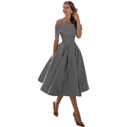 Vestido Sin Tirantes de Corte Largo Para Mujer | Ideal Para Eventos y Salidas Nocturnas