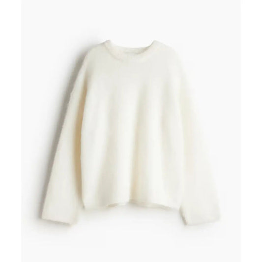 Jersey Oversize De Color Liso Con Corte Holgado Para Mujer | Ideal Para Uso Diario