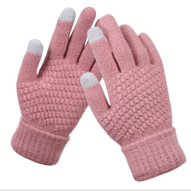 Guantes Con Motivo Texturizado Para Adultos | Ideal Para Invierno