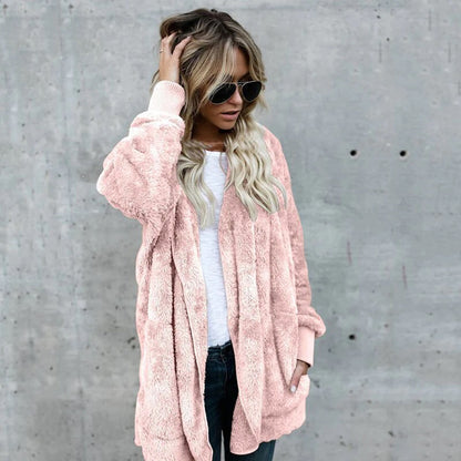 Chaqueta con Capucha y Forro Interior para Mujer | Ideal para Otoño e Invierno