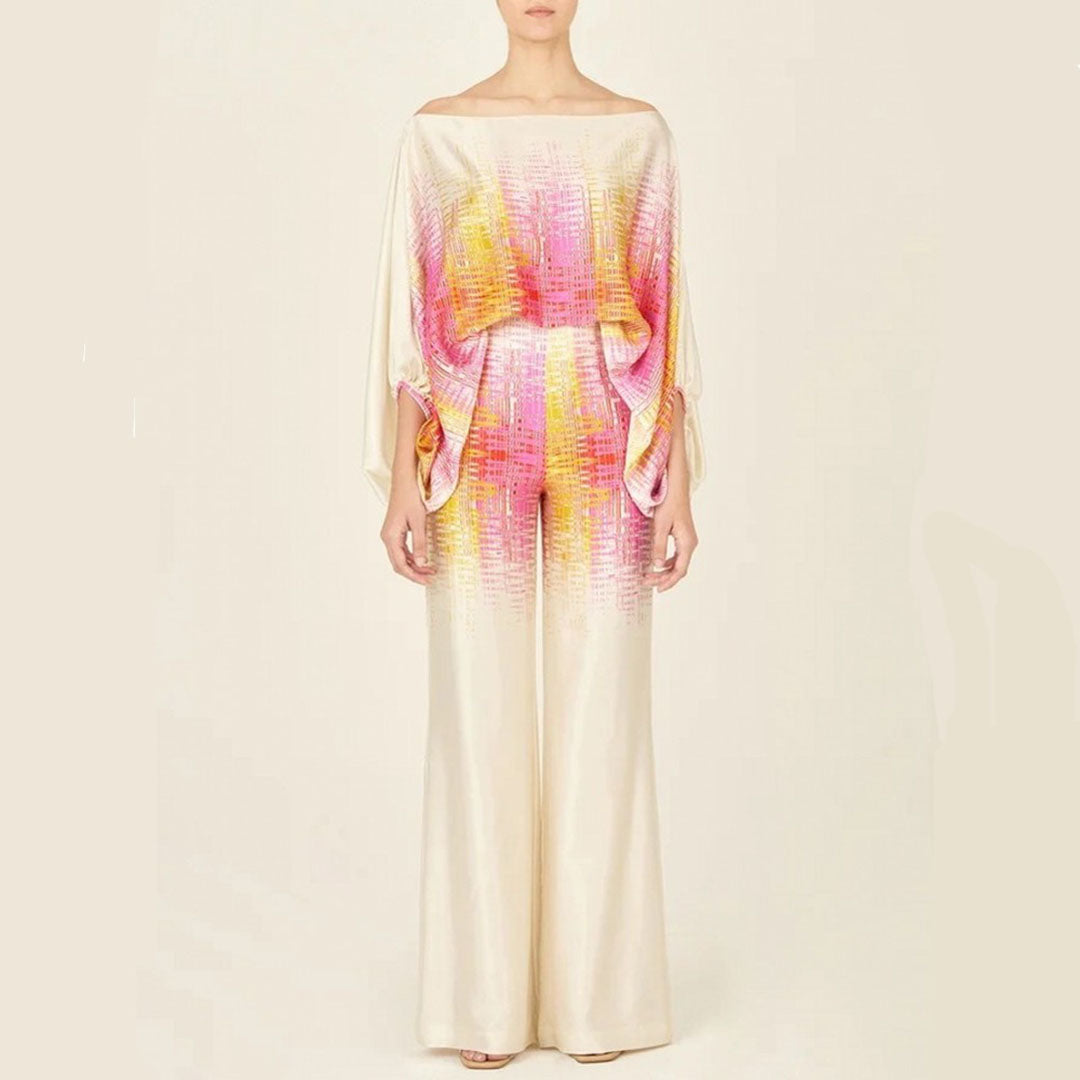 Conjunto De Dos Piezas con Top y Pantalón para Mujer | Ideal para Uso Diario