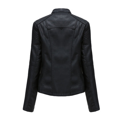 Chaqueta con Cremallera Frontal y Cuello Alto para Mujer | Ideal para Uso Diario en Exterior