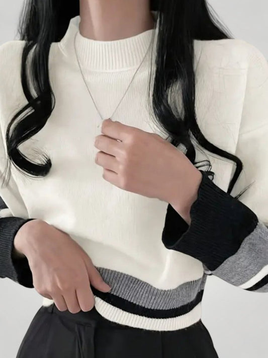 Jersey de Punto con Corte Oversize para Mujer | Ideal para Uso Diario