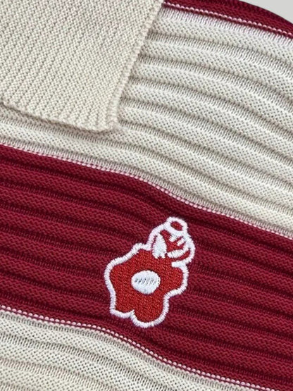 Jersey de Punto con Nudo Frontal y Corte Relajado para Mujer | Ideal para Días de Otoño