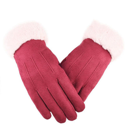 Guantes Con Borde Funcional Para Adultos | Ideales Para Invierno