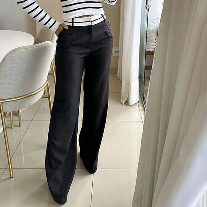 Conjunto De Dos Piezas Con Top Y Pantalón Para Mujer | Ideal Para Uso Diario Y Eventos
