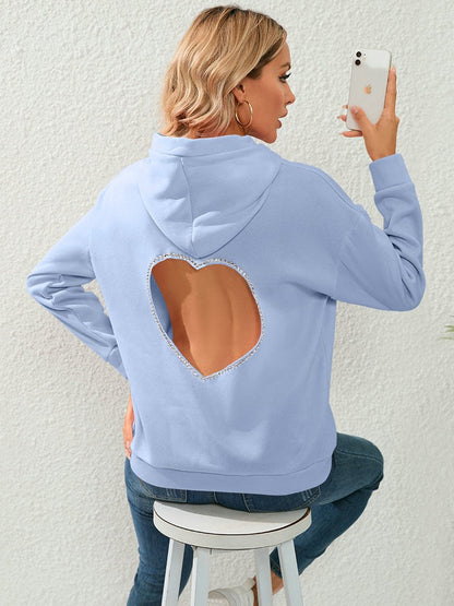 Sudadera Con Capucha y Detalle Decorativo Para Mujer | Ideal Para Uso Diario