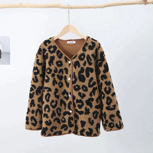 Abrigo De Invierno Con Estampado Animal Para Mujer | Ideal Para Temporada Fría