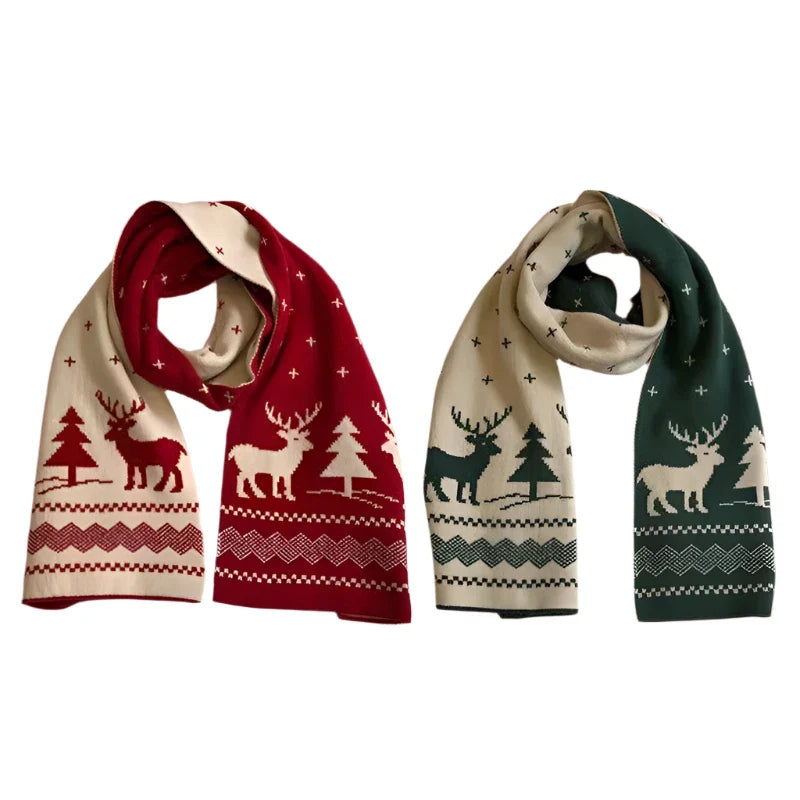 Bufanda De Invierno Con Diseño Reversible Para Adultos | Ideal Para Temporada Invernal Y Uso Diario