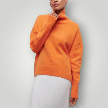 Jersey De Cuello Alto En Tallas Grandes Para Mujer | Ideal Para Uso Diario