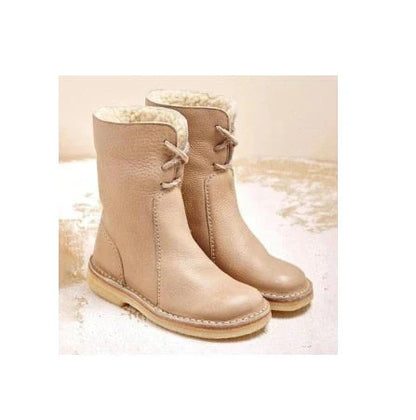 Botas de Invierno con Forro Interior y Suela Antideslizante para Mujer | Ideal para Días Fríos y Húmedos