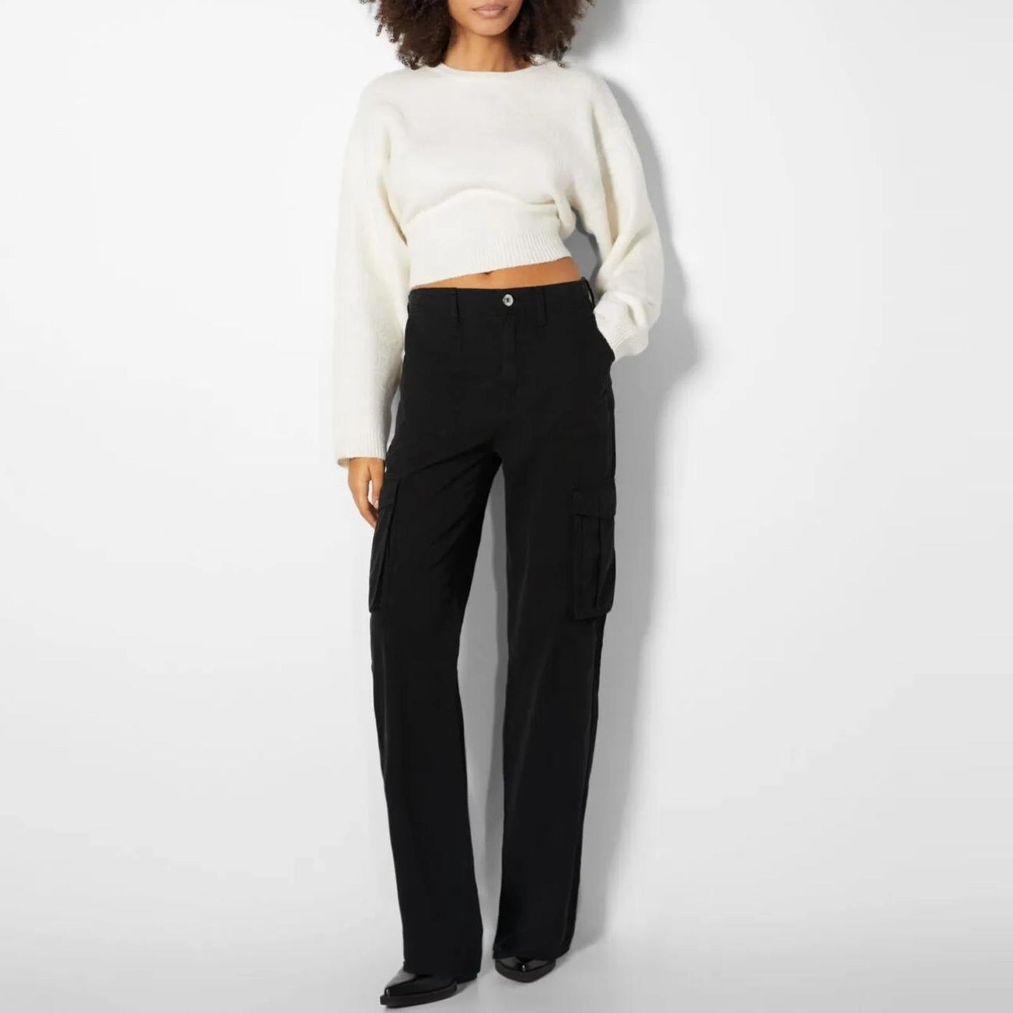 Pantalón Cargo Con Talla Ajustable Y Múltiples Bolsillos Para Mujer | Ideal Para Uso Diario Y Actividades Al Aire Libre