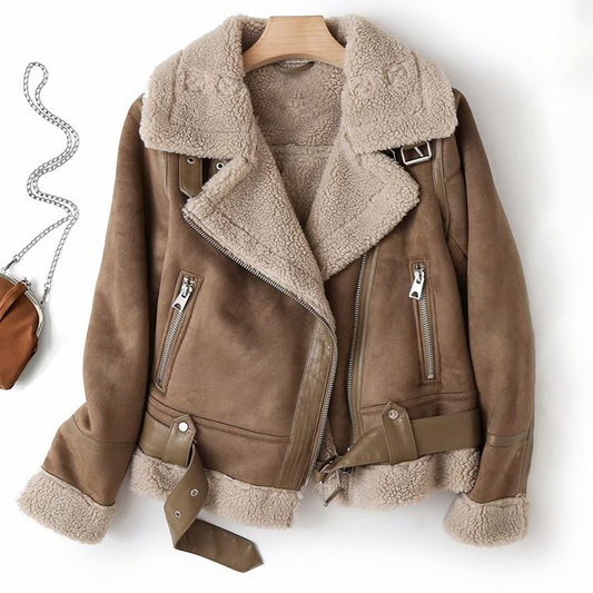 Blusón Corto con Cremallera para Mujer | Ideal para La Temporada De Entretiempo