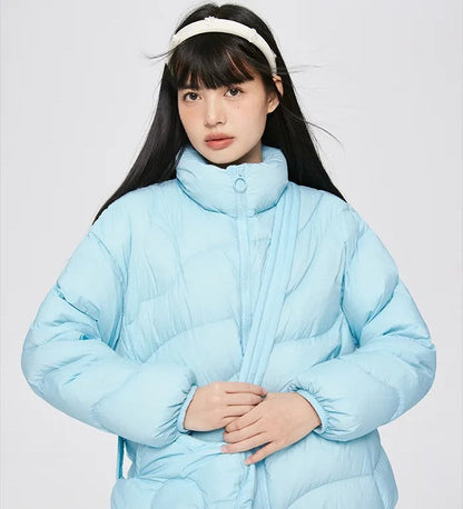 Chaqueta Acolchada con Cierre De Cremallera para Mujer | Ideal para Actividades Al Aire Libre En Invierno