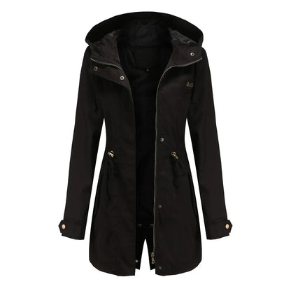 Parka Larga con Capucha Integrada para Mujer | Ideal para la Temporada Fría