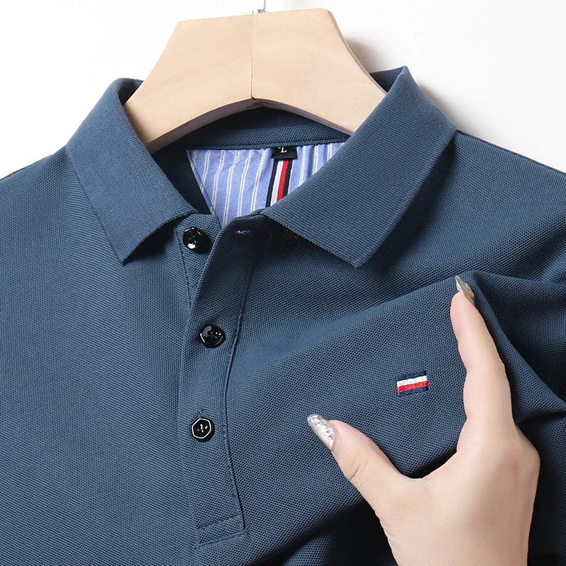 Polo Classique À Manches Courtes Avec Col Boutonné Pour Homme | Idéal Pour Un Usage Quotidien